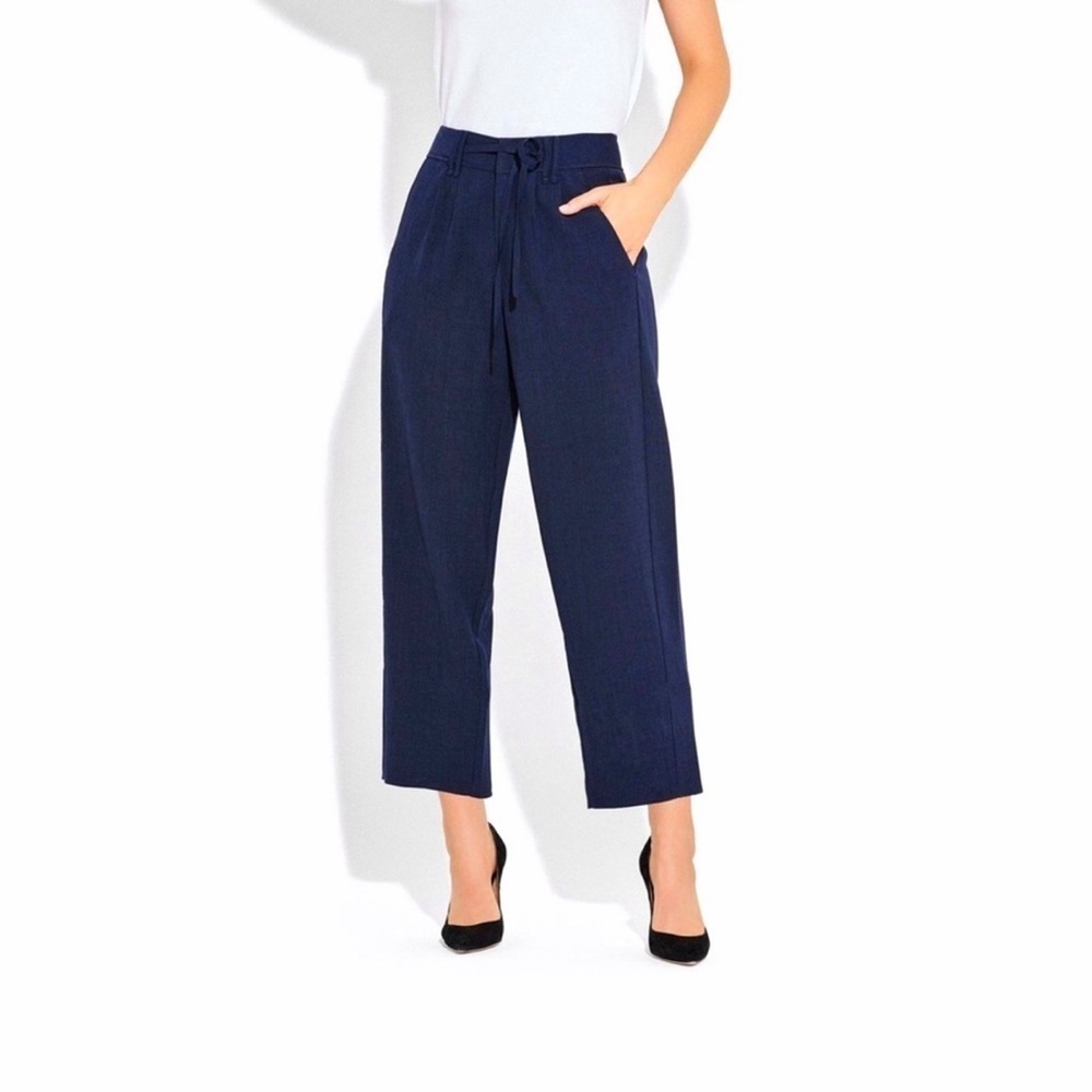 AYR Afternoon Nap Crop Pant Navy Blue 6